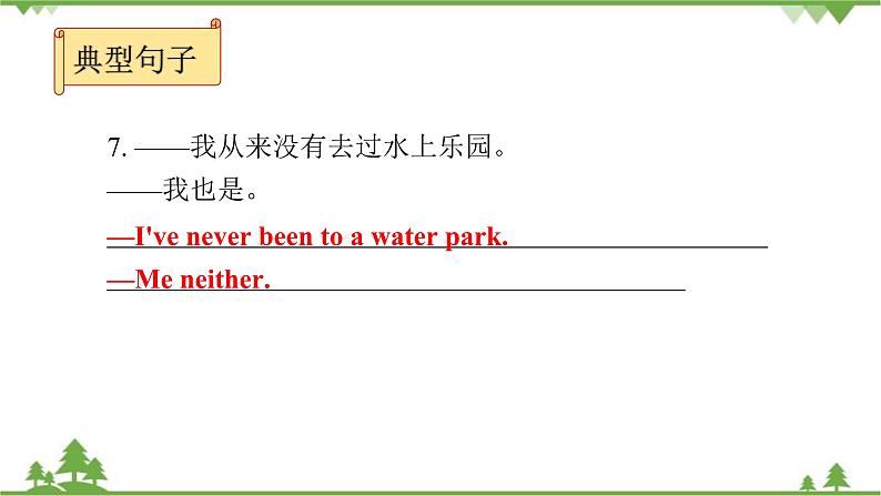 人教新目标(Go for it)版英语八年级下册 Unit 9 Have you ever been to a museum-Section A (Grammar Focus~4c)课件06
