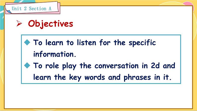 Unit 2 Section A 1a-2d第2页
