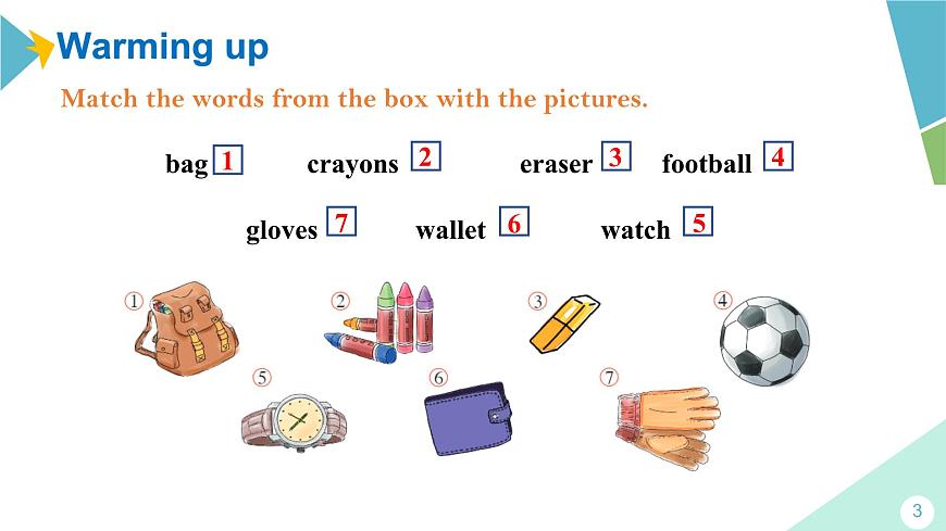 Unit 1 Whose bag is this（課件）第3頁