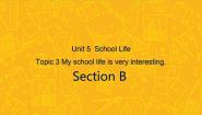 仁爱科普版七年级下册Topic 3 My school life is very interesting.精品ppt课件