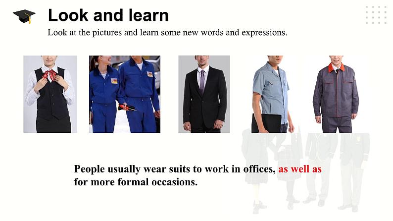 仁爱科普版英语八下Unit 8 Topic 2 We can design our uniforms. Section D课件+教案+音频08