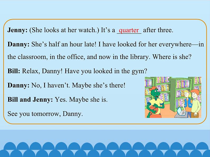 冀教版(三起)英语八年级上册 Unit 2 My Favourite School Subject Lesson 10_1 课件08