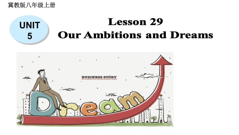 冀教版（三起）英语八年级上册 Our Ambitions and Dreams(1) 课件01