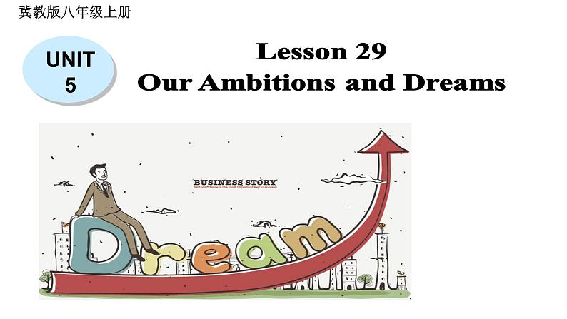 冀教版(三起)英语八年级上册 Our Ambitions and Dreams 课件01