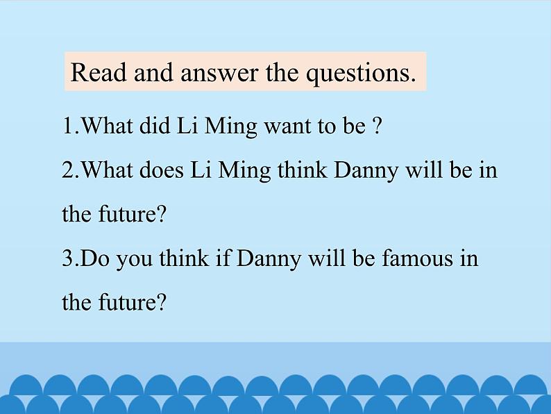 冀教版(三起)英语八年级上册 Unit 5 My Future Lesson 29_1 课件07