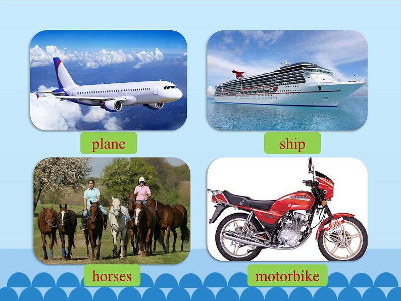 冀教版(三起)英语八年级上册 Unit 6 Go with Transportation! Lesson 34_1 课件第4页