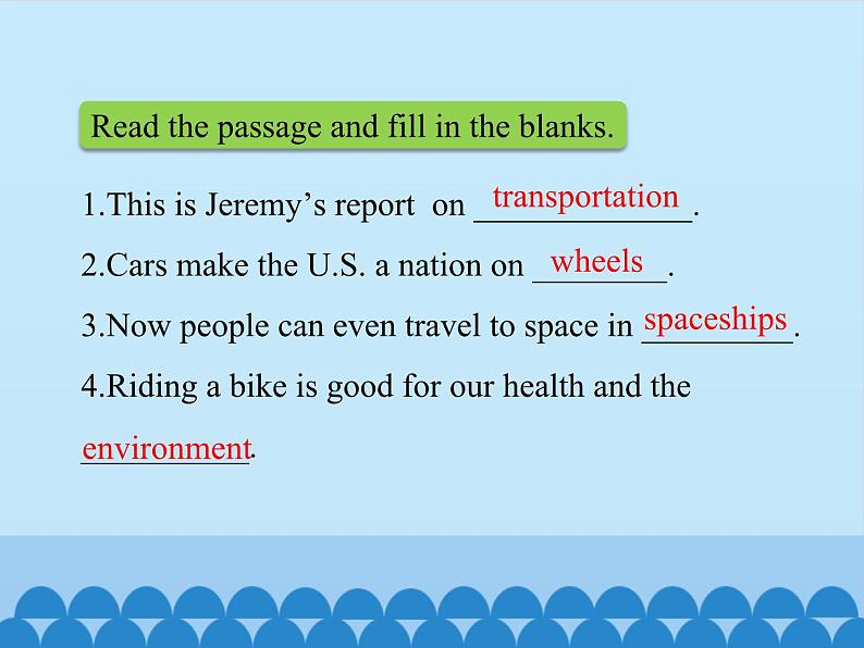 冀教版(三起)英语八年级上册 Unit 6 Go with Transportation! Lesson 33_1 课件06