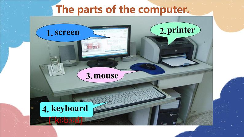 外研版英语七年级上册Module 7 Computers Unit1 How do I write my homework on the computer课件第4页