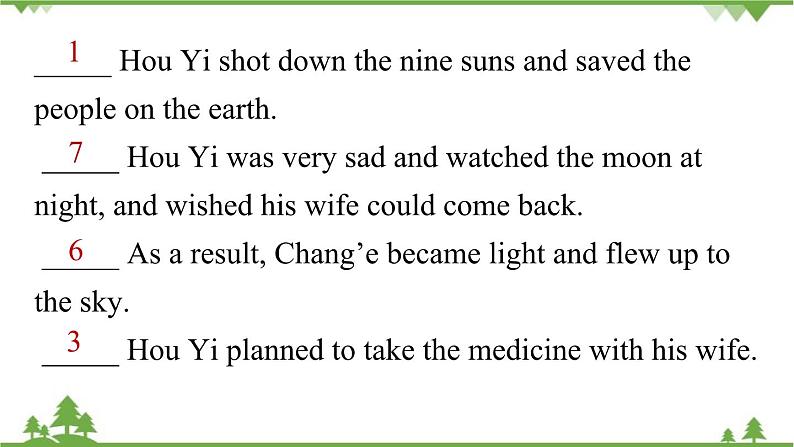 人教新目标版英语九年级上册 Unit 2 I think that mooncakes are delicious!Section A 3a-3c课件第7页