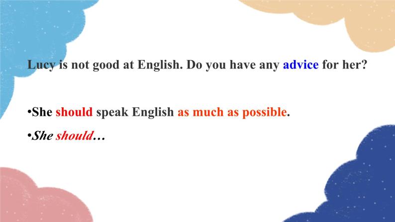 外研版英语八年级上册Module 1 Unit 1 Let’s try to speak English as much as possible课件08