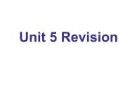 Unit5+Revision+++课件2023-2024学年牛津译林版七年级英语下册