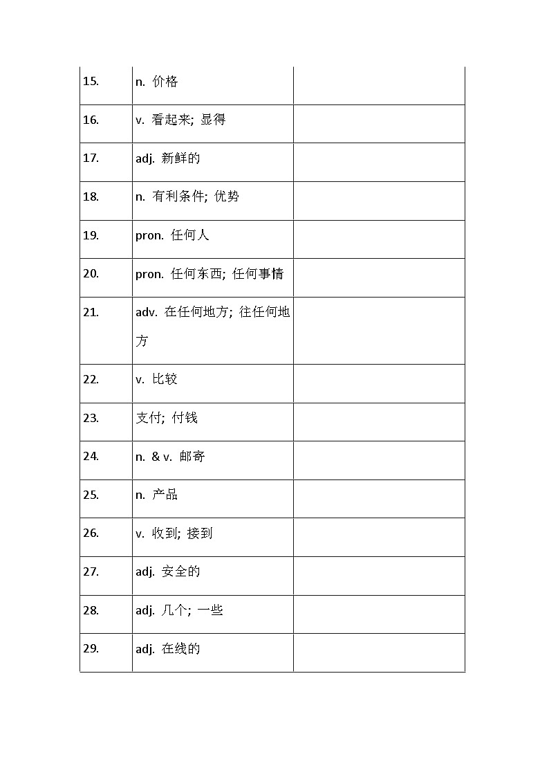 外研版七年级下册Module 5 知识点(默写版)(含答案)02