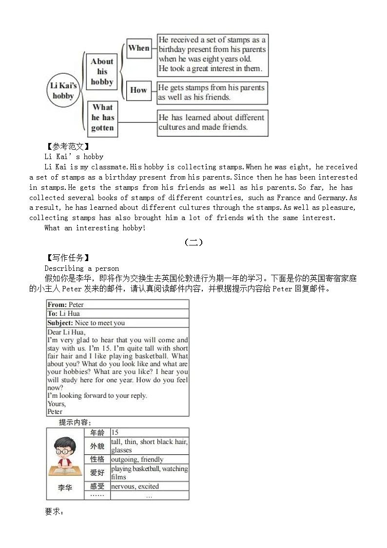 初中英语2024届中考复习热点话题作文讲解练习系列0320(共五篇)第2页