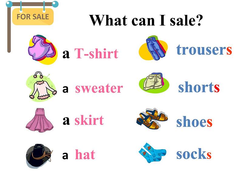 Unit 7 How much are these socks?Section A 1a-2c 课件第5页