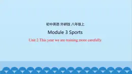 外研版英语八年级上册 Module 3 Unit 2课件