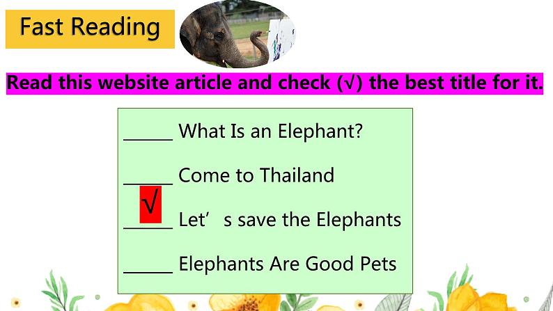 Unit 7 Why do you like pandas?Section B(2a~2c)课件第3页