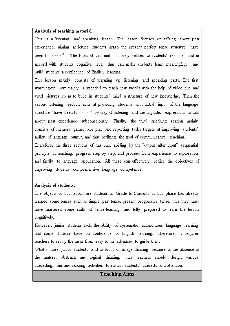 Unit 9 英文教案 人教版八年级英语下册02