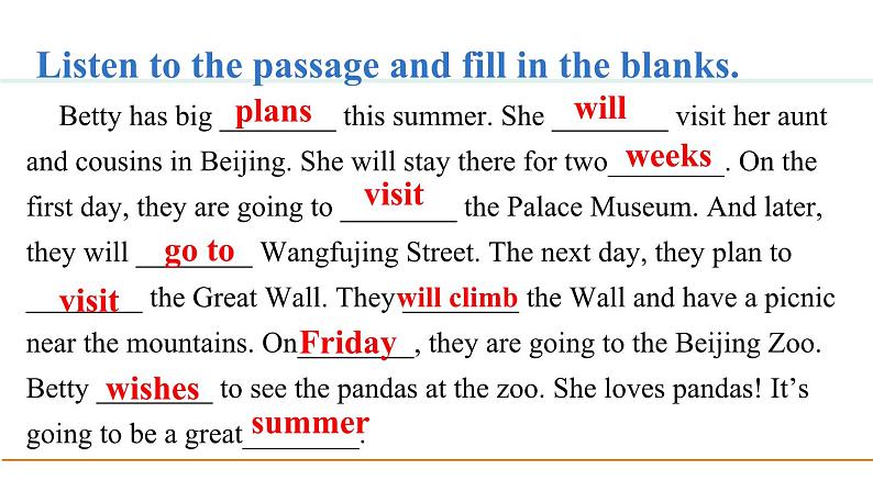 冀教版七年级英语下册Unit 8 Lesson 46课件06