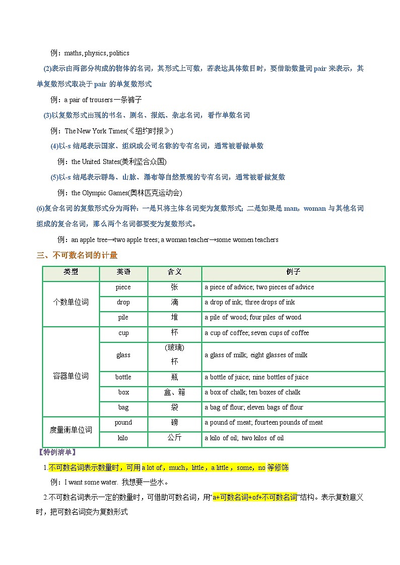 专题01 名词(解析版)第3页