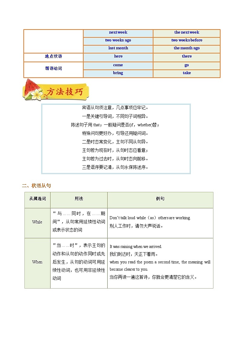 专题12 句子的类型II(复合句)(解析版)第3页