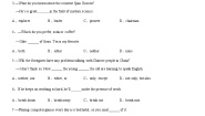 初中英语仁爱科普版九年级下册Topic 3 Now it is a symbol of England.单元测试同步练习题