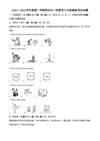 2024年廣東省湛江市雷州市十校聯(lián)考中考一模英語試題（原卷版+解析版）