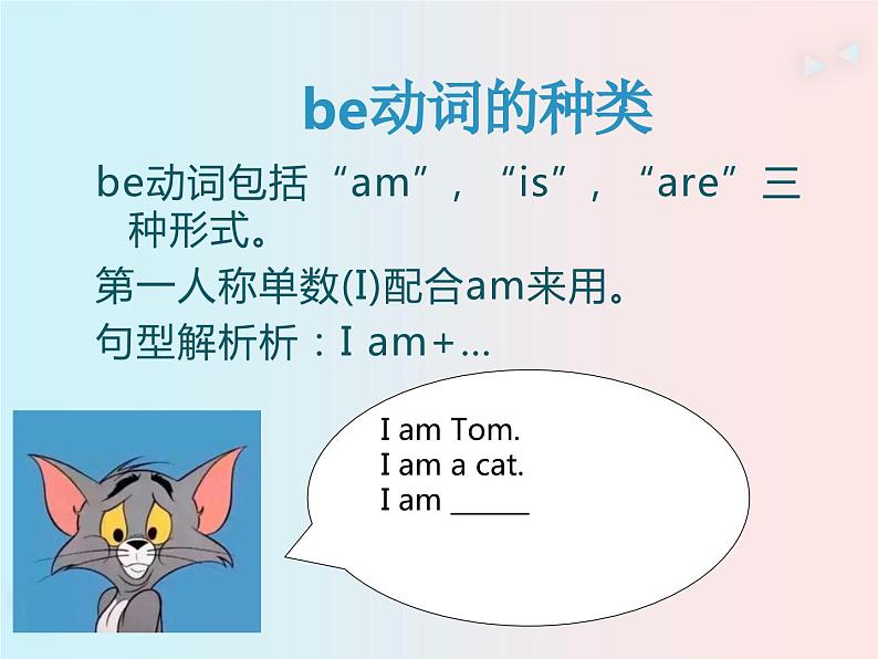 仁爱版英语七年级上册 be动词的用法 课件第2页