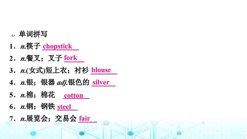 人教版中考英语复习考点一0八九年级Units5-6课件03