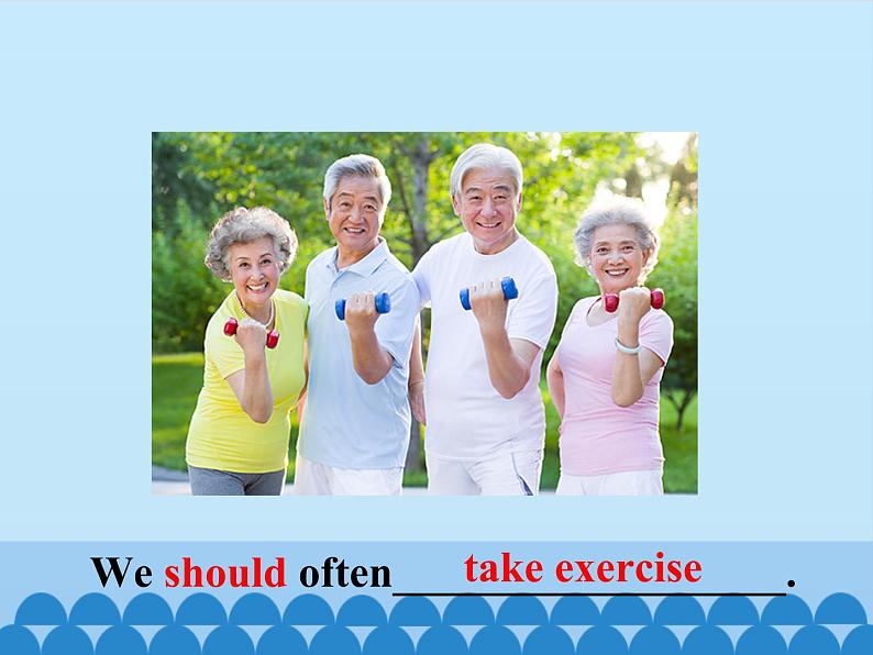 冀教版英语九年级全一册 Unit 1 Stay Healthy Lesson 6_ 课件第6页