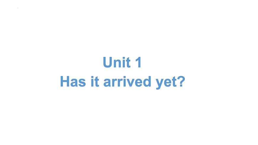 外研版八年級下冊英語Module 3 Journey to space Unit 1 Has it課件第2頁