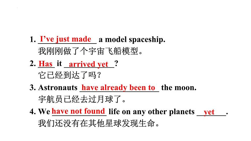 外研版八年級下冊英語Module 3 Journey to space Unit 3 Langu課件第3頁