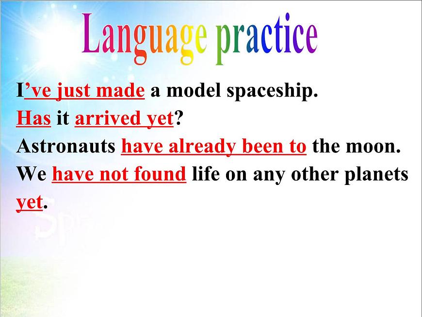 外研版英語八年級(jí)下冊(cè)Module 3 Journey to space Unit-3課件第4頁