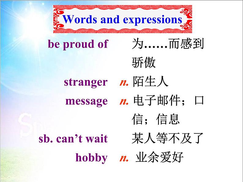 外研版英语八年级下册Module 1 Unit 2 feel nervous when课件06