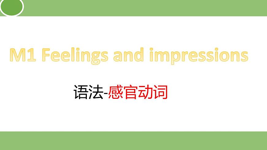 外研版八年級英語下冊Module1課件第1頁