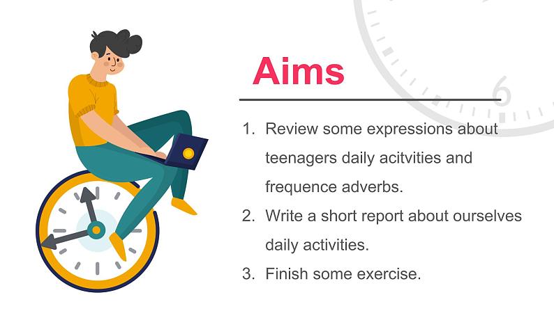 【核心素养目标】人教初中英语八上 Unit 2 How often do you exercise? Section B 3a-Self check课件02