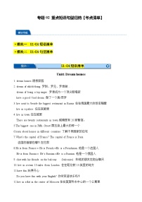 专题02 重点短语句型归纳【考点清单】-2023-2024学年七年级英语下学期期中考点大串讲（牛津译林版）
