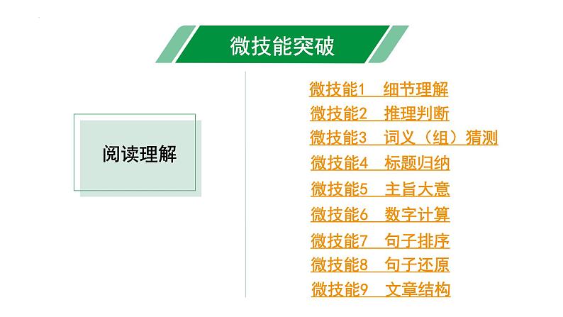 中考英语二轮复习 题型二 阅读理解(课件)第4页
