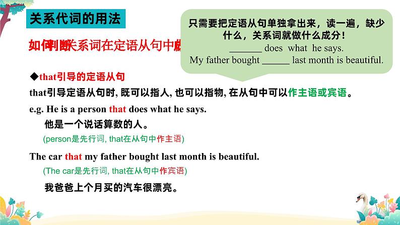 中考英语语法专题复习--定语从句课件第8页