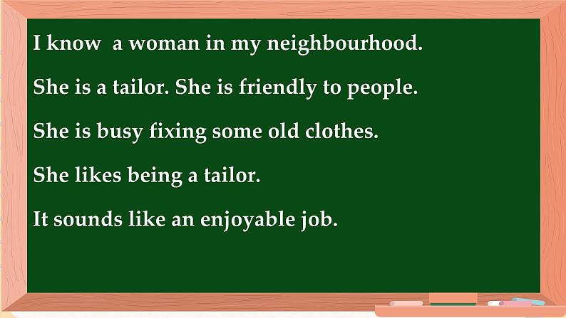 冀教英语八年级上册 Unit 4 Lesson 23 People in My Neighbourhood PPT课件第4页