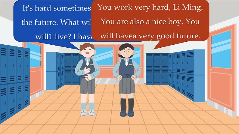 冀教英语八年级上册 Unit 5 Lesson 25 I Want to Be a Teacher! PPT课件06