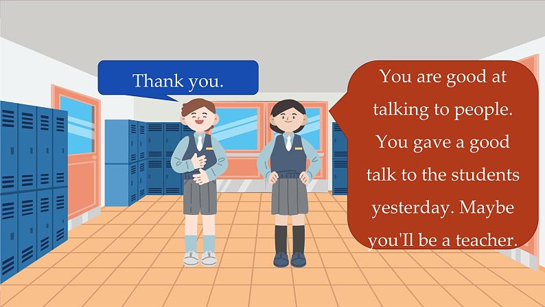 冀教英语八年级上册 Unit 5 Lesson 25 I Want to Be a Teacher! PPT课件07