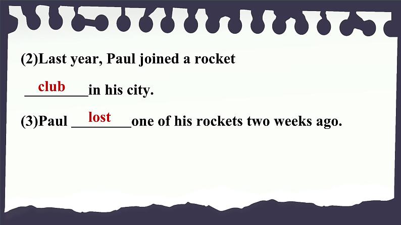 Lesson 40 What's Paul's Hobby?第8页