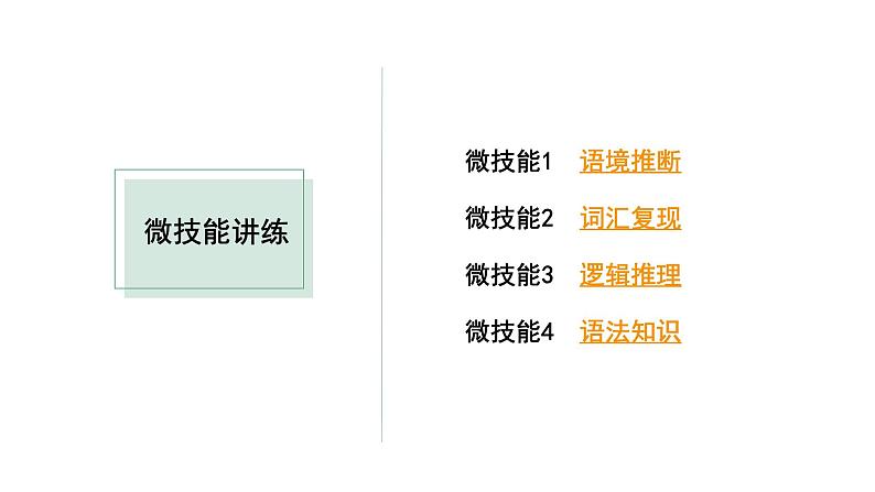 2024陕西中考英语二轮复习 题型一 完形填空(课件)第5页