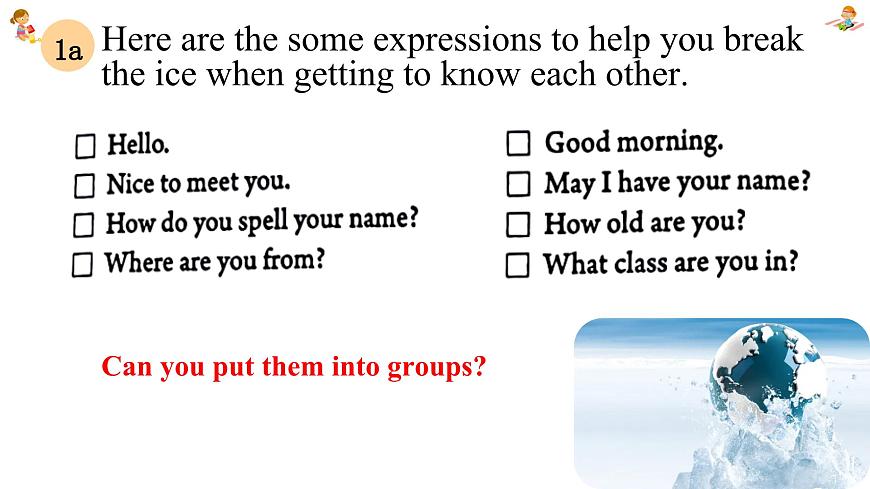 新人教7上英語課件 Unit 1 You and me+第一課時(shí) Section A 1a-1d第5頁