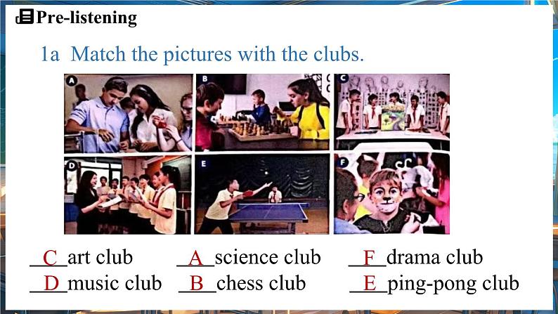 Unit 5 Fun Clubs(第1课时) Section A 1a-1d 课件 2024-2025学年人教版(2024)英语七年级上册07
