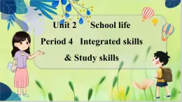 译林版英语八年级上册 Unit 2 Period 4 Integrated skills & Study skills PPT课件