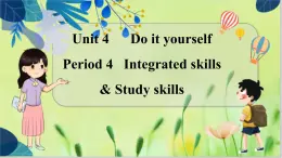 译林版英语八年级上册 Unit 4 Period 4 Integrated skills & Study skills PPT课件