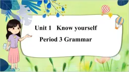 译林版英语九年级上册 Unit 1 Period 3 Grammar PPT课件