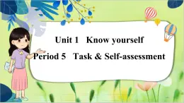 译林版英语九年级上册 Unit 1 Period 5 Task & Self-assessment PPT课件