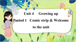 译林版英语九年级上册 Unit 4 Period 1 Comic strip & Welcome to the unit PPT课件